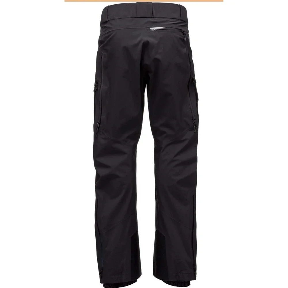 Black Diamond Mission Ski Pants Mens XL GORE-TEX 3L Pieps Tech Black Snowboard